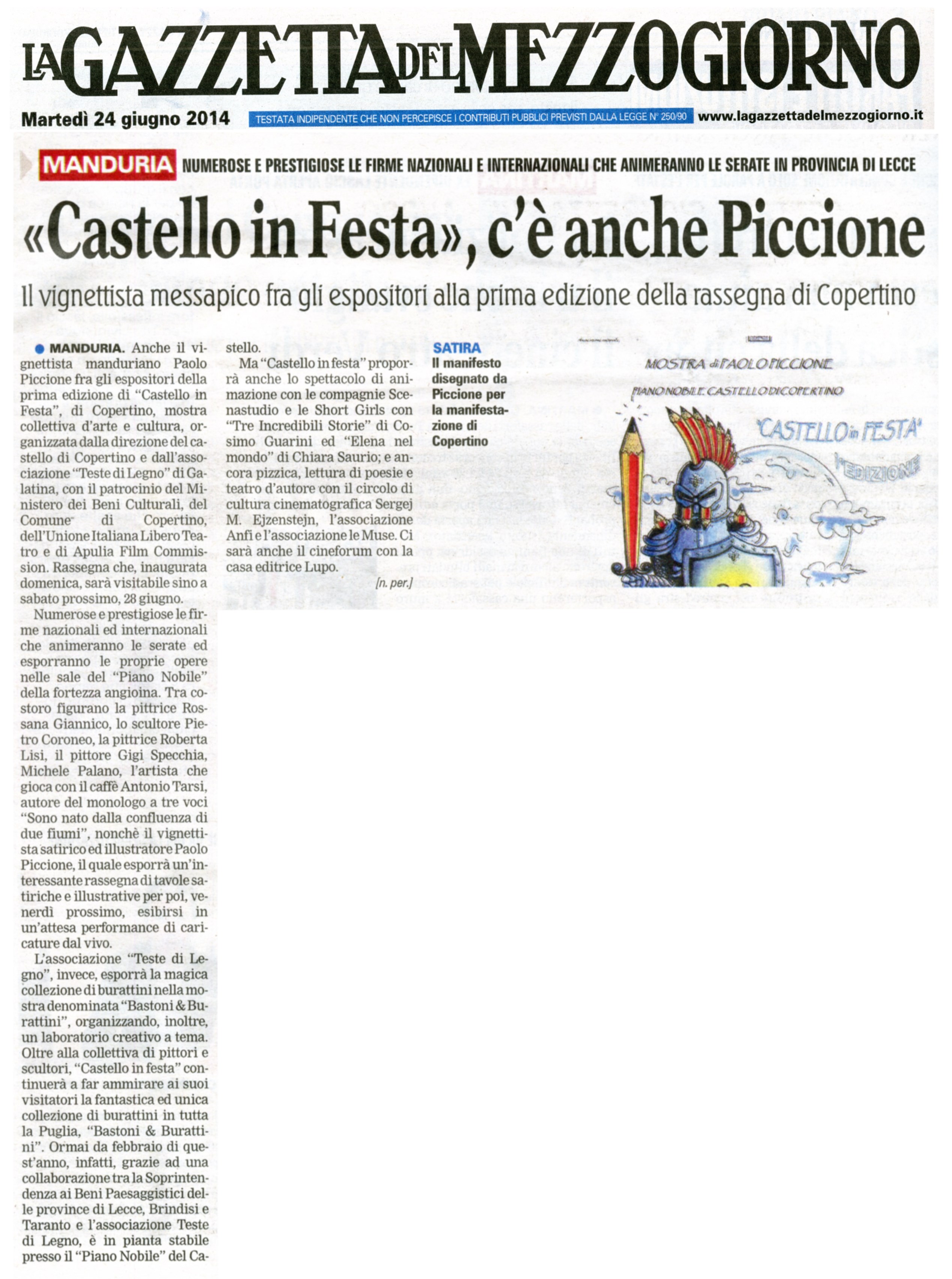 castello copertino_gazzetta del mezz_24giugno14